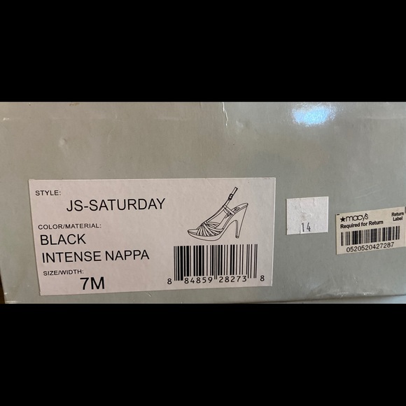 Jessica Simpson black/brown heels - Picture 4 of 4